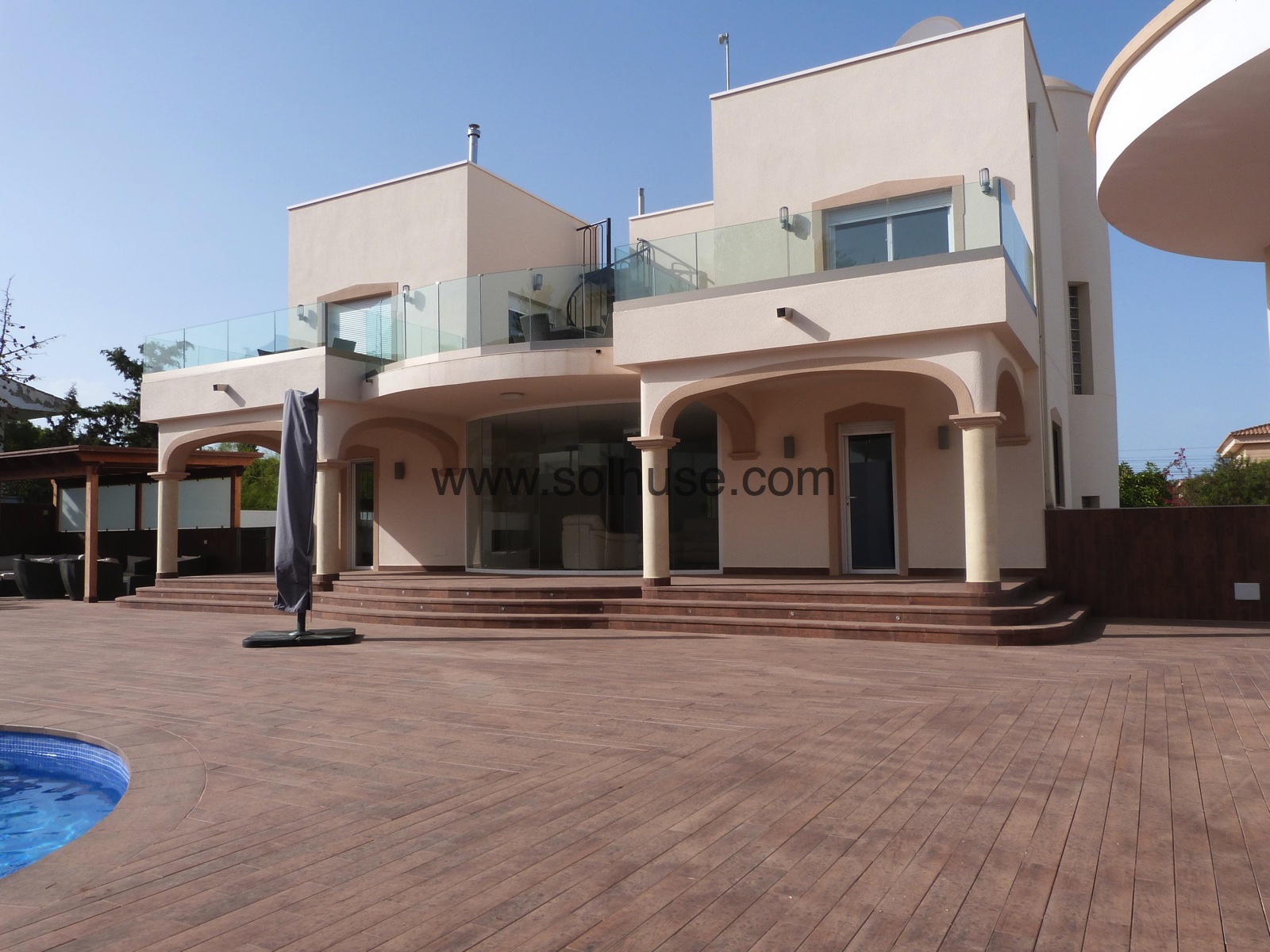 STATUESQUE MANOR IN SAN GINES, 5 BEDS, POOL & SEA VIEWS