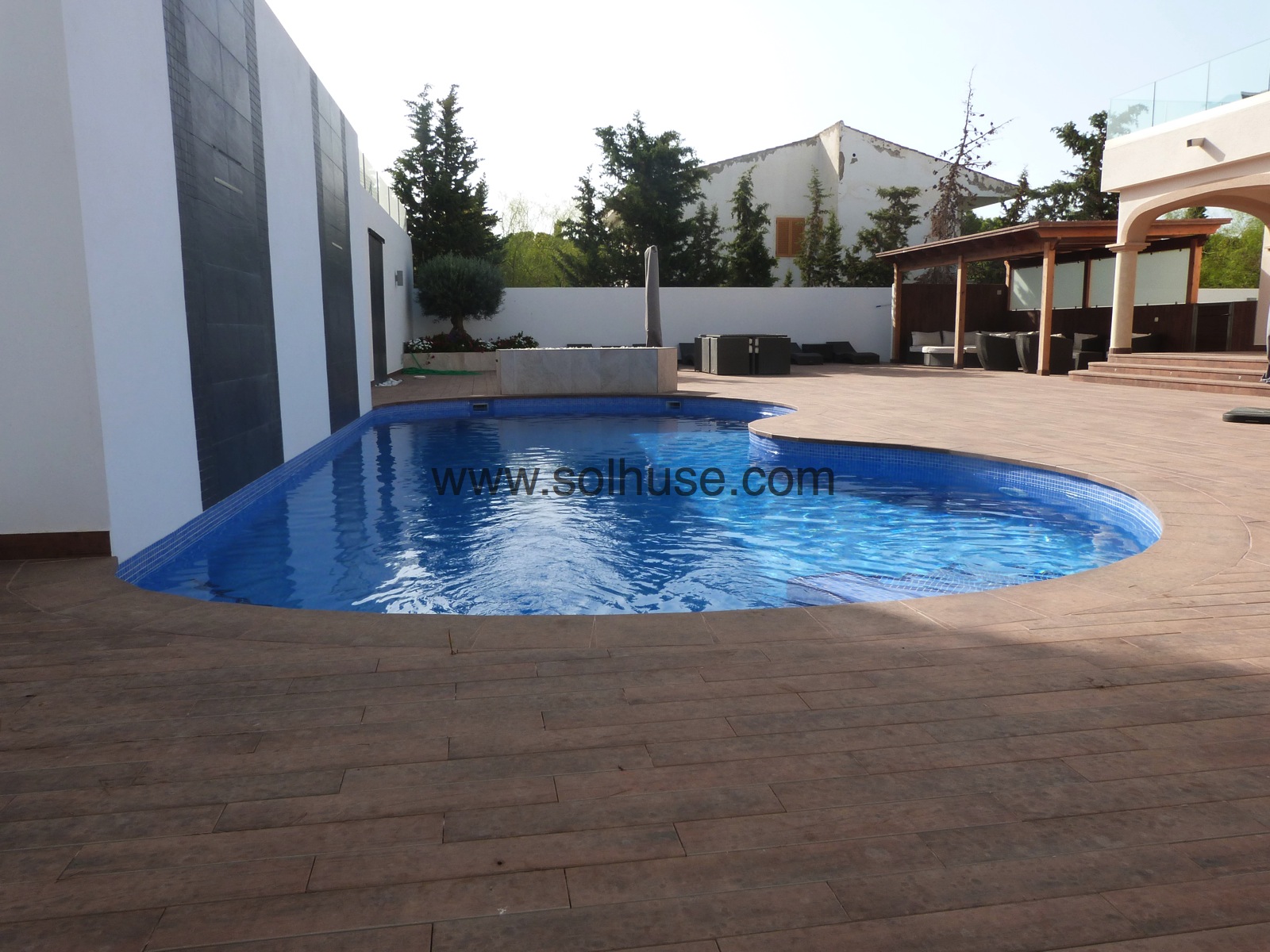 STATUESQUE MANOR IN SAN GINES, 5 BEDS, POOL & SEA VIEWS