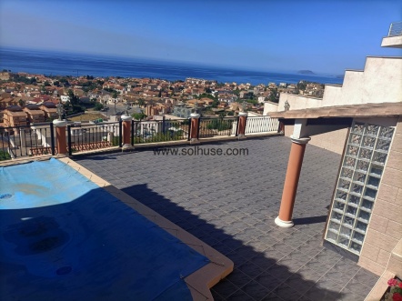 Sea view villa in Bolnuevo (two houses)