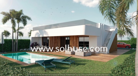 Ultra modern new build villas in Alhama de Murcia.