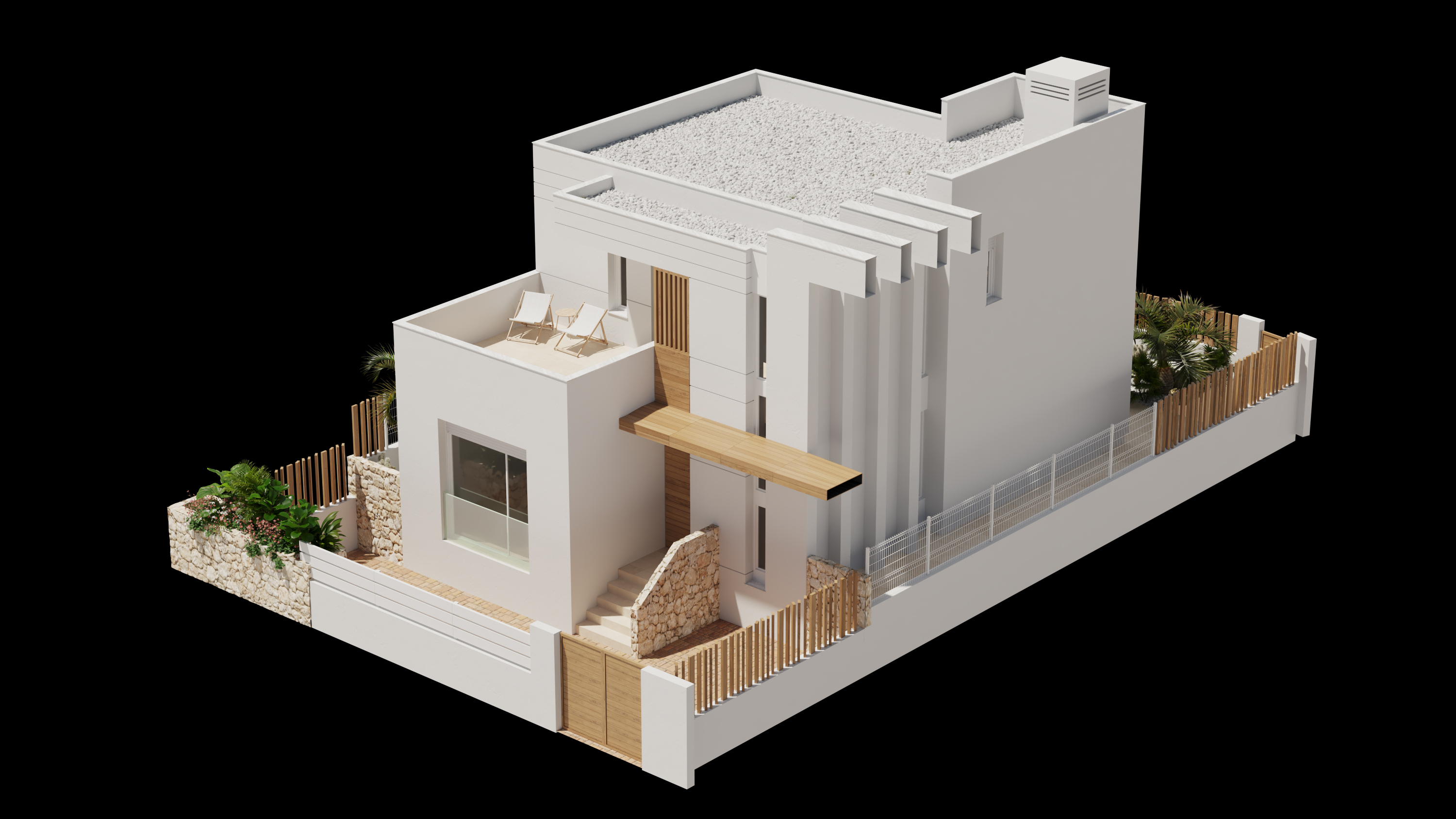 Coastal Villas & Modern Vertical Homes Just 150m from the Sea