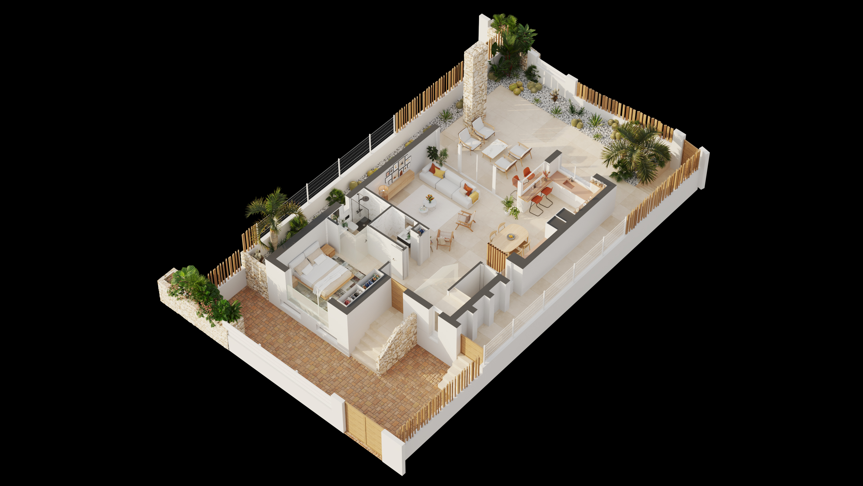 Coastal Villas & Modern Vertical Homes Just 150m from the Sea