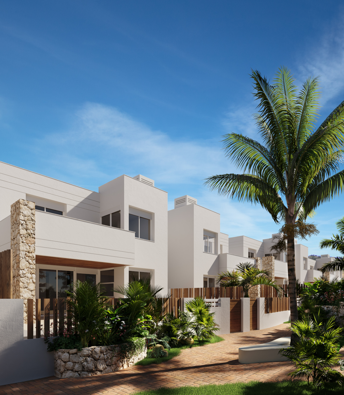 Coastal Villas & Modern Vertical Homes Just 150m from the Sea