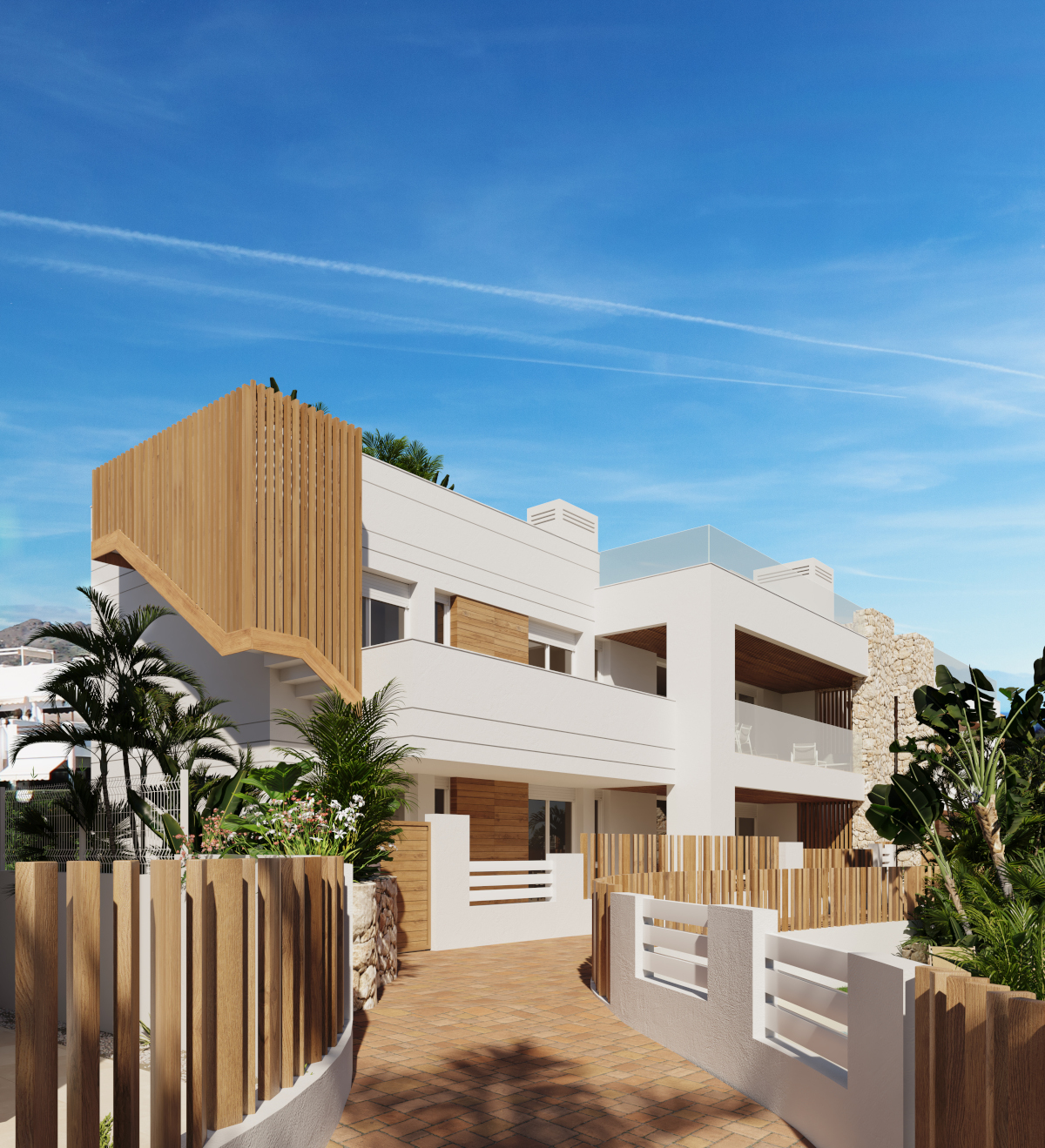 Coastal Villas & Modern Vertical Homes Just 150m from the Sea