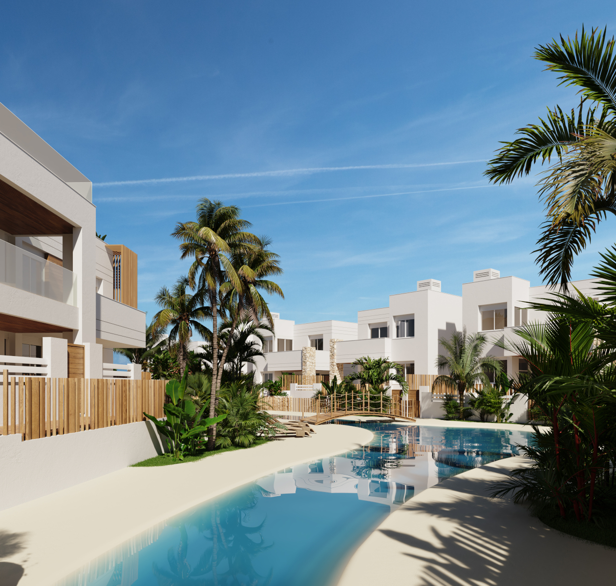 Coastal Villas & Modern Vertical Homes Just 150m from the Sea