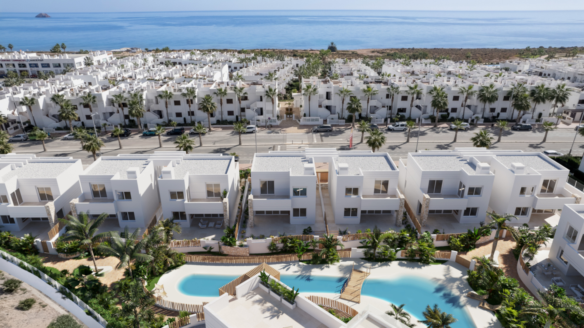 Coastal Villas & Modern Vertical Homes Just 150m from the Sea