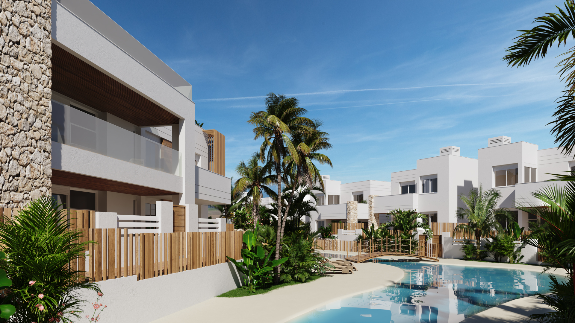 Coastal Villas & Modern Vertical Homes Just 150m from the Sea