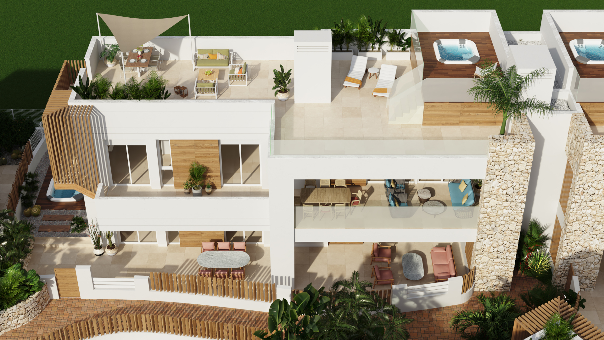 Coastal Villas & Modern Vertical Homes Just 150m from the Sea