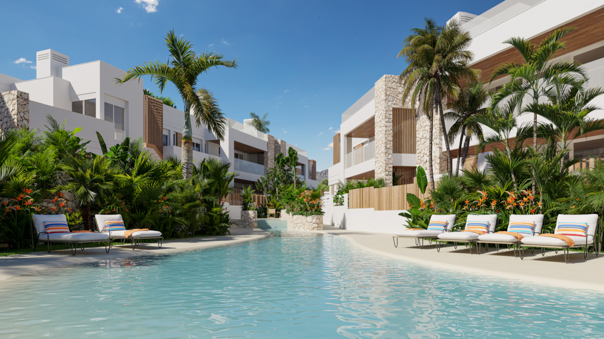 Coastal Villas & Modern Vertical Homes Just 150m from the Sea