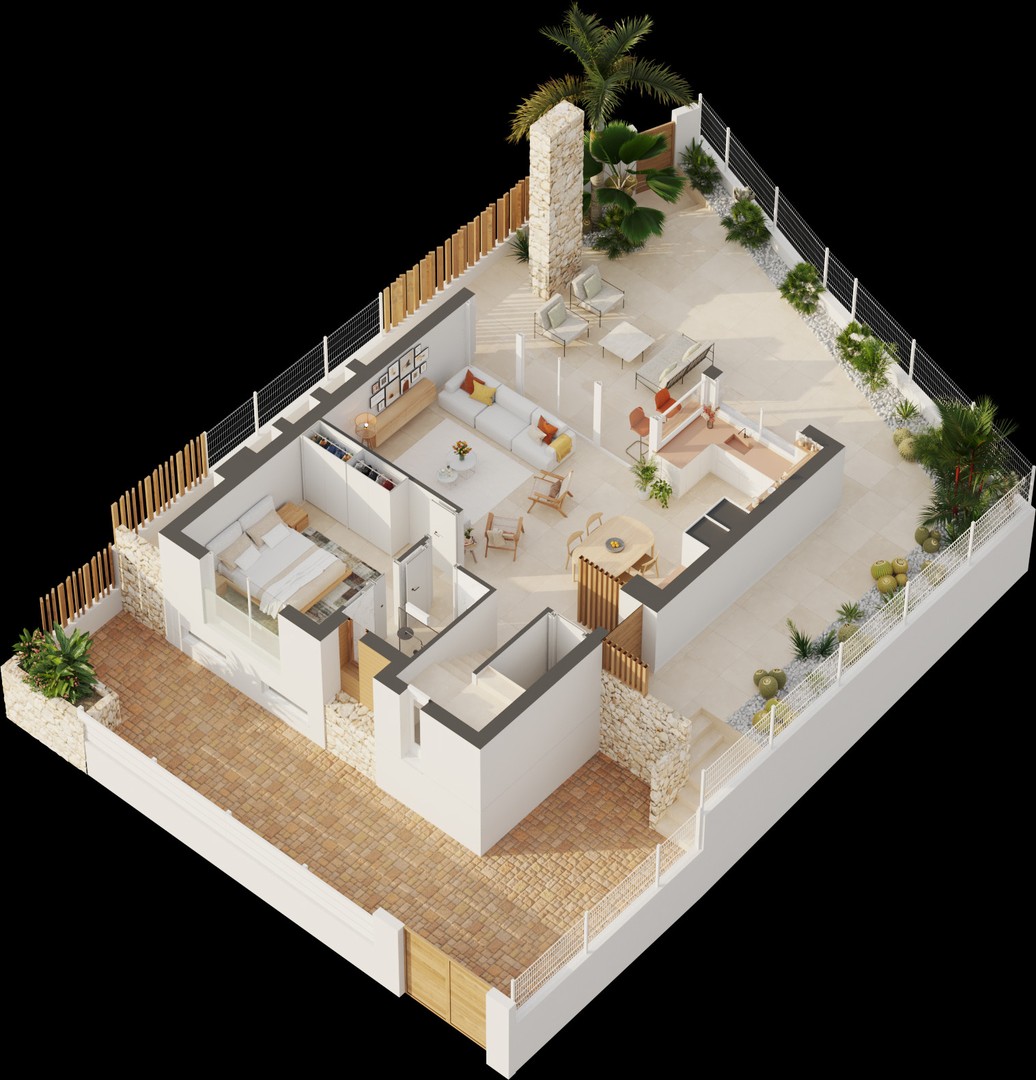 Coastal Villas & Modern Vertical Homes Just 150m from the Sea